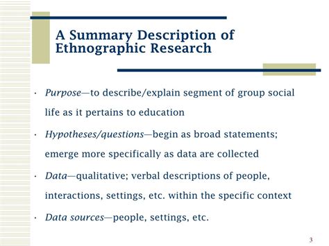 Ppt Chapter Ethnographic Research Powerpoint Presentation Free