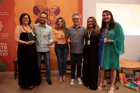 Escritores S O Premiados Na Xiv Bienal Do Livro Durante O Lan Amento