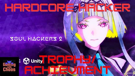 Soul Hackers 2 Hardcore Hacker Trophy Achievment Guide YouTube