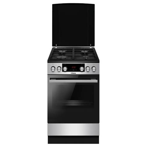 Комбинированная газовая плита Hansa FCMX59323 с электрической духовкой ...