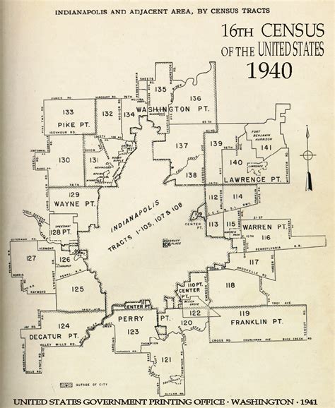 1940 Census Tract Maps