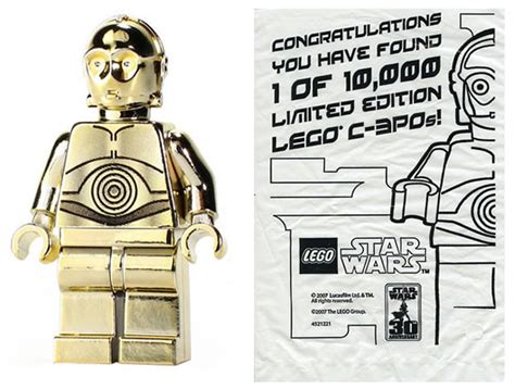 LEGO Star Wars C-3PO Chrome Gold (SW 30th Anniversary Edition) (4521221 ...