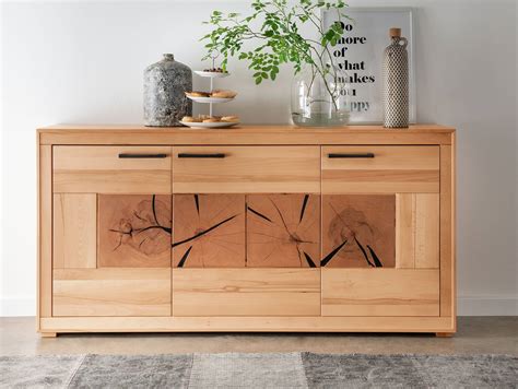 Passero Sideboard I Material Massivholz Kernbuche Ge Lt