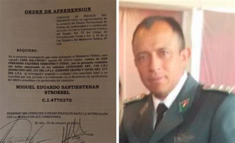 Aprehenden Al Tcnl Del Ejército Miguel Santiesteban Por Delitos De