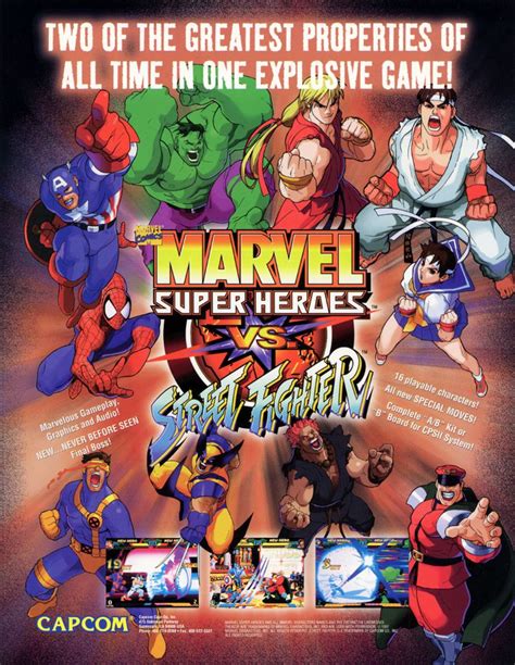 Marvel Super Heroes Vs Street Fighter Vs