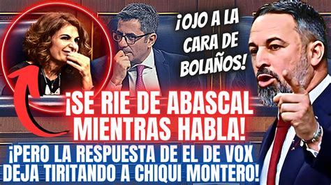 Choni Montero Se R E De Abascal Por La Amnist Ay El De Vox Le Borra