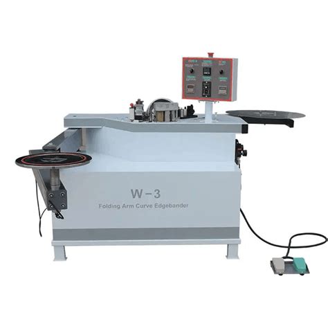 Woodworking Swing Arm Edge Banding Machine Curve And Straight Edge