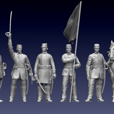 printable union officers acw  dimontis