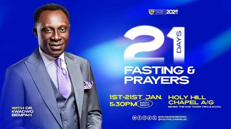 The Blessedness Of Prayer And Fasting Part Dr Kwadwo Bempah