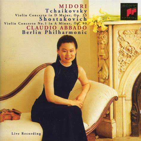 Tchaikovsky • Shostakovich : Midori • Claudio Abbado • Berlin Philharmonic – Violin Concerto In ...