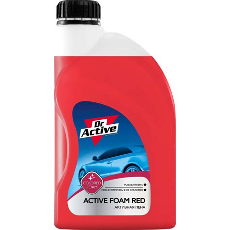 Автошампунь Dr. Active Active Foam Red концентрат 1 л Sintec 801756 ...