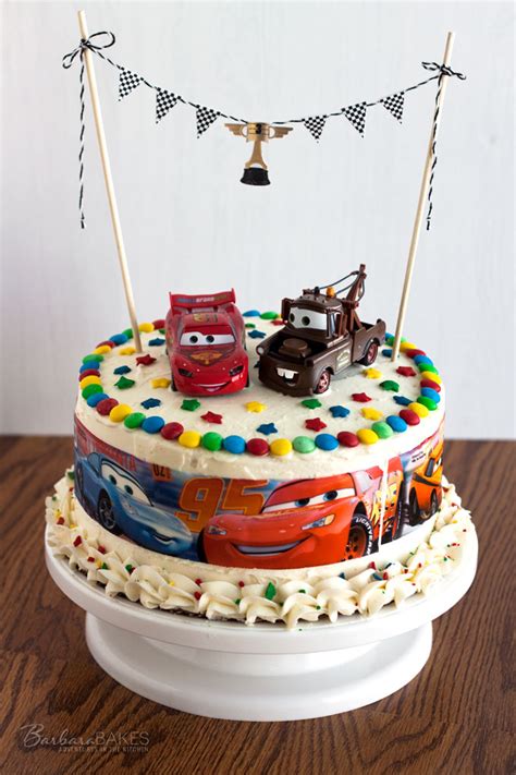 Cars Birthday Cake | Easy-To-Make Kids Birthday Cake