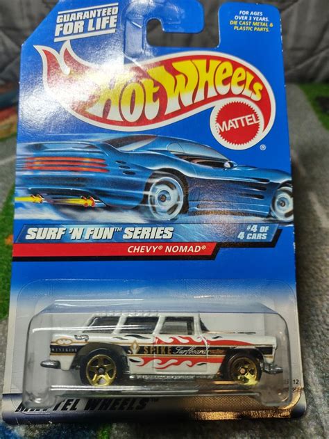 Chevy Nomad Surf N Fun Series Vintage Hot Wheels Rare Sealed Anniversary Day Gift Most Wanted
