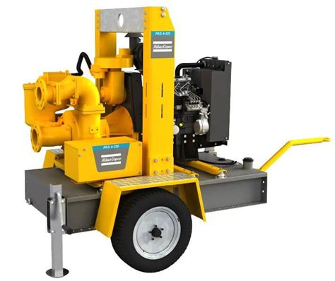 Дизельная мотопомпа PAS 100MF 250 FKL17 G11 V20 TRAILER - estpk.ru