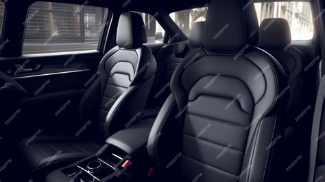 Premium AI Image | The interior of a audi q7