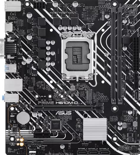 Материнская плата ASUS PRIME H610M-D: купить в интернет магазине Регард ...
