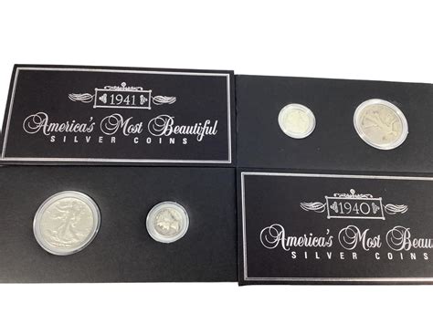 Lot - Two "America's Most Beautiful" Silver Coin Sets