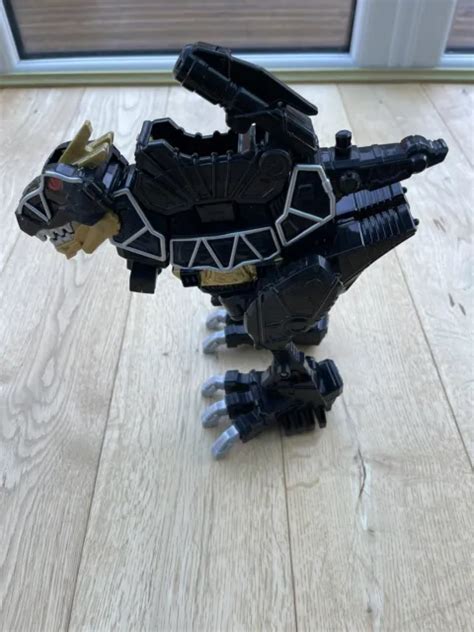 POWER RANGERS DINO Super Charge Deluxe Black T Rex Zord Missing Arms