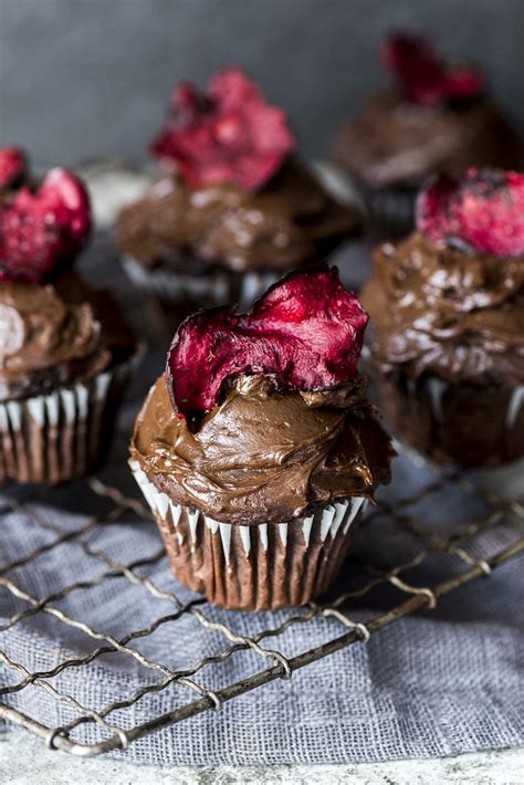 Recette De Cupcakes Betterave Et Chocolat Gla Age Au Chocolat Marie