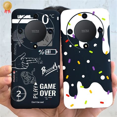 Funda De Lujo Para Honor X9a Funda Trasera De TPU Suave Y Fresca Con