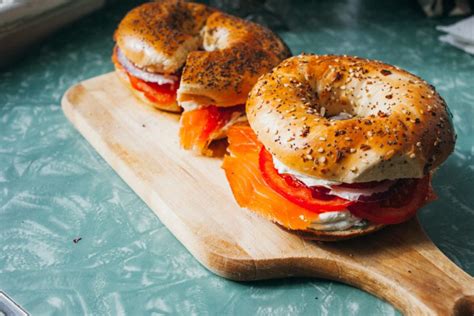 Bagel Salmão Defumado Bagel Lox Cozinha Dal Bó