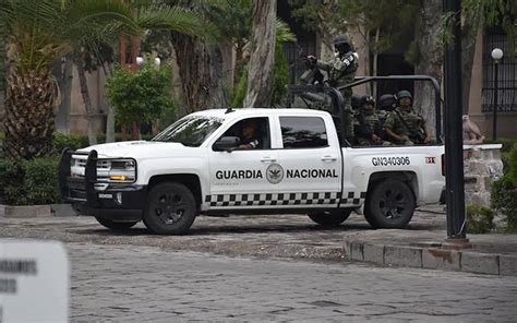 Guardia Nacional Refuerza Seguridad En Slp Instalarán 6 Nuevas Bases