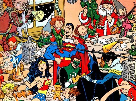 DC Comics Christmas Wallpapers - Top Free DC Comics Christmas ...