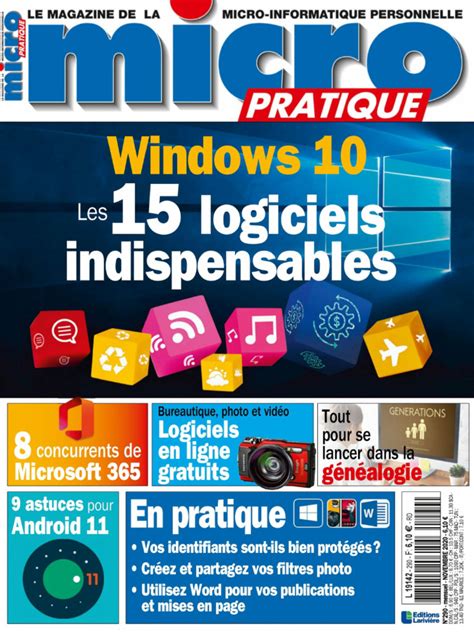 N°290 Windows 10 Les 15 Logiciels Indispensables Pdf