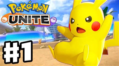 Pokemon Unite Gameplay Walkthrough Part 1 Intro And Standard Unite