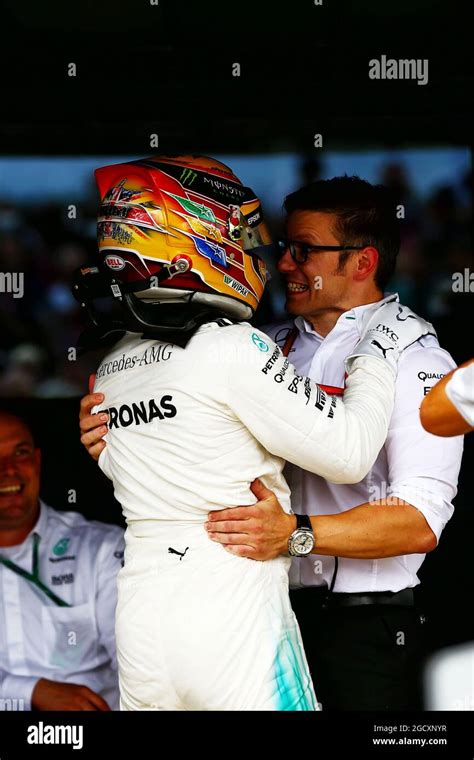 Mercedes Amg F1 Celebrates In Parc Ferme Peter Bonnington Hi Res Stock