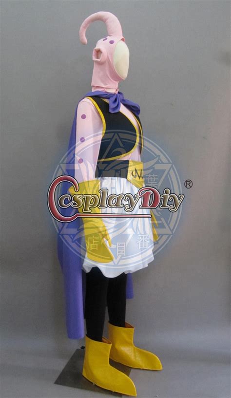 Cosplaydiy Anime Dragon Ball Z Majin Buu Cosplay Costume For Adult