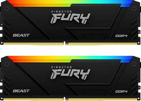 Купить Оперативная память Kingston FURY Beast Black RGB [KF436C18BB2AK2 ...