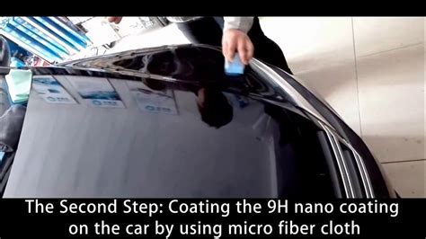 9H Car Nano Coating Application Video YouTube