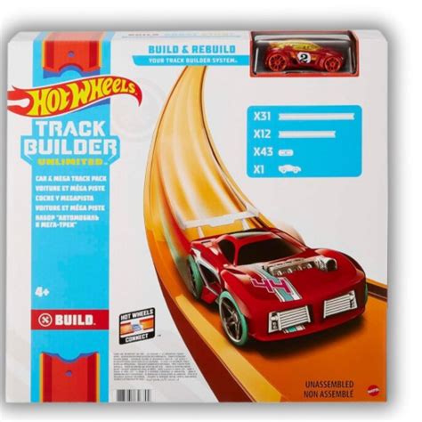 TOR SAMOCHODOWY HOT WHEELS TRACK BUILDER MEGA ZESTAW ZABAWKA FTL69 0887961646702 Cena
