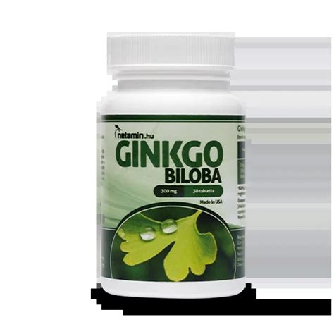 Netamin Ginkgo Biloba Mg Extra Magas Hat Anyagtartalom