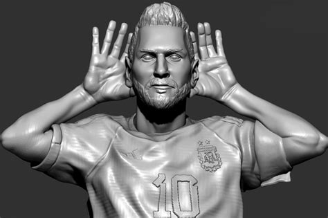 Archivo STL Messi Topo GigioObjeto Imprimible En 3D Para DescargarCults