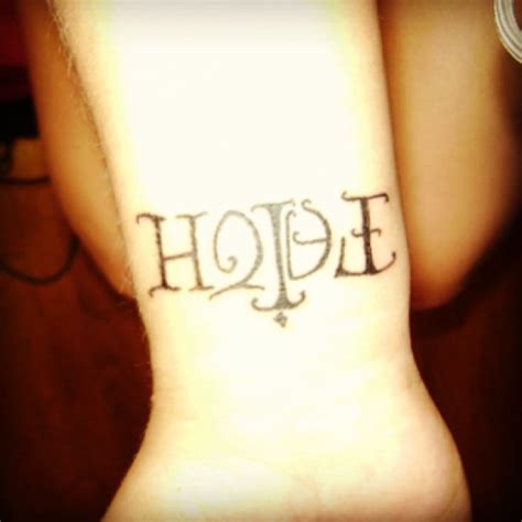 52 Lovely Hope Wrist Tattoos - Wrist Tattoo Pictures