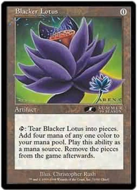 Blacker Lotus - Magic | TrollAndToad