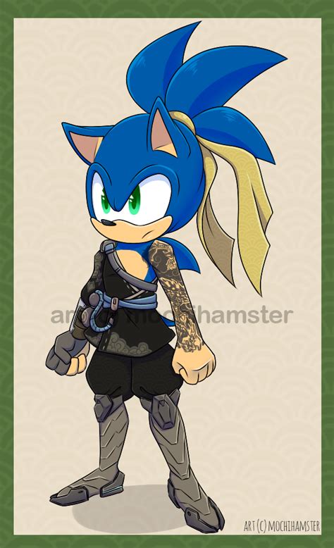 Hanzo Sonic Crossover — Weasyl