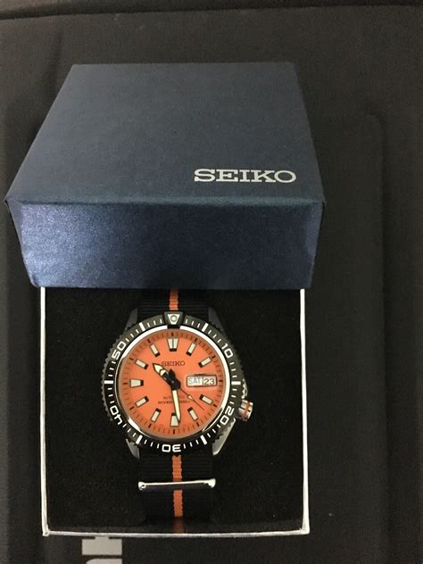 Fs Seiko Orange Stargate Srp K Watchuseek Watch Forums