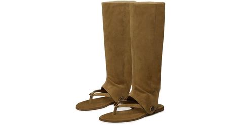 Naked Wolfe Sammy Convertible Flip Flop In Green Lyst