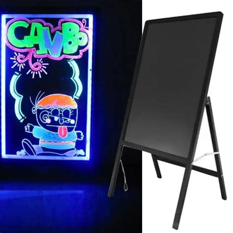 Светодиодная доска для рисования FLUORECENT BOARD WITH STAND 50*70 на ...