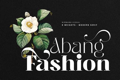 Abang Fashion Font by Sigit Dwipa · Creative Fabrica