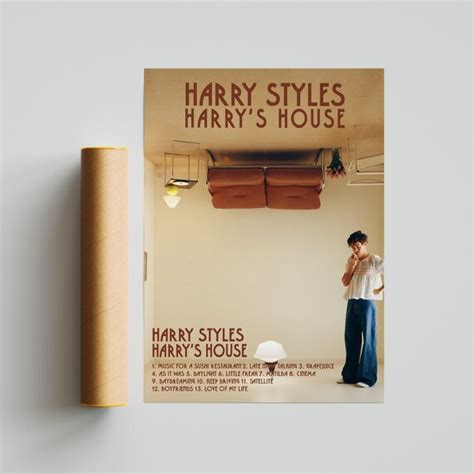 Harry Styles Harry's House Album Poster / Room Decor / | Etsy