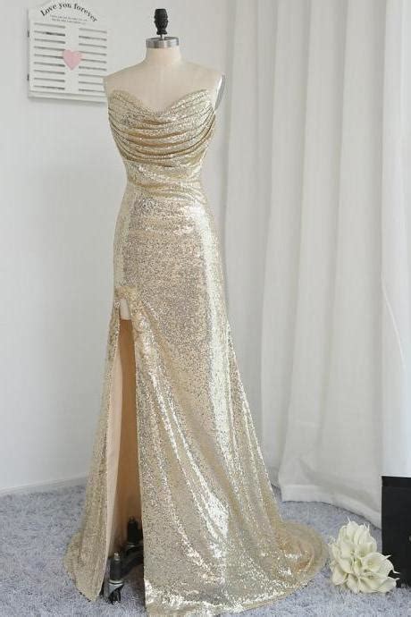 Gold Prom Dresses Luulla