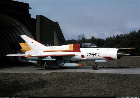 Mikoyan Gurevich Mig 21sps Germany Air Force Aviation Photo