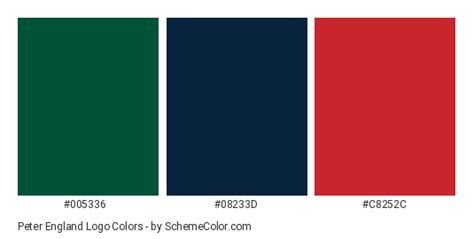 Peter England Logo Color Scheme » Blue » SchemeColor.com