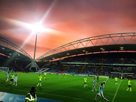 A Beautiful Sunset Over The John Smiths Stadium Yorkshirelive