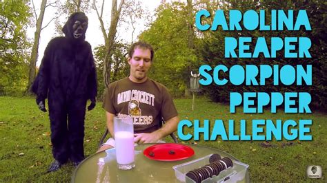 Carolina Reaper Scorpion Pepper Challenge Vomit Alert Youtube