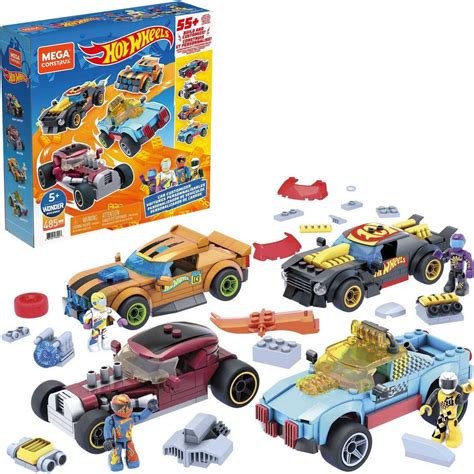 Mattel Reveals Mega Construx X Hot Wheels Car Customizer Vehicle Set